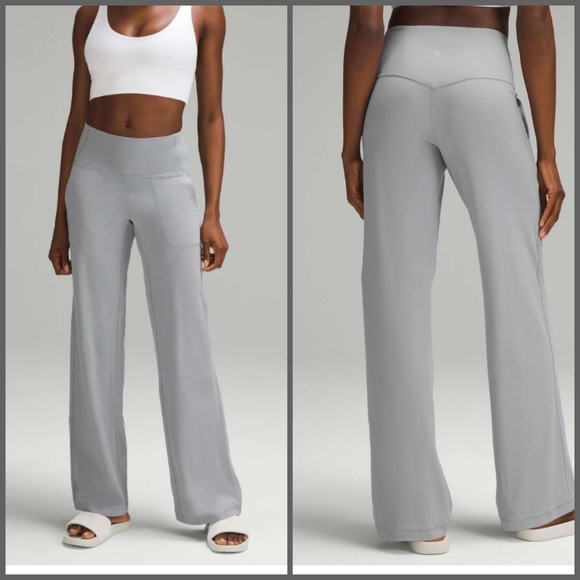 lululemon athletica Pants - Lululemon Align High-Rise Wide-Leg Pant Regular size 8 NWT
Rhino Grey